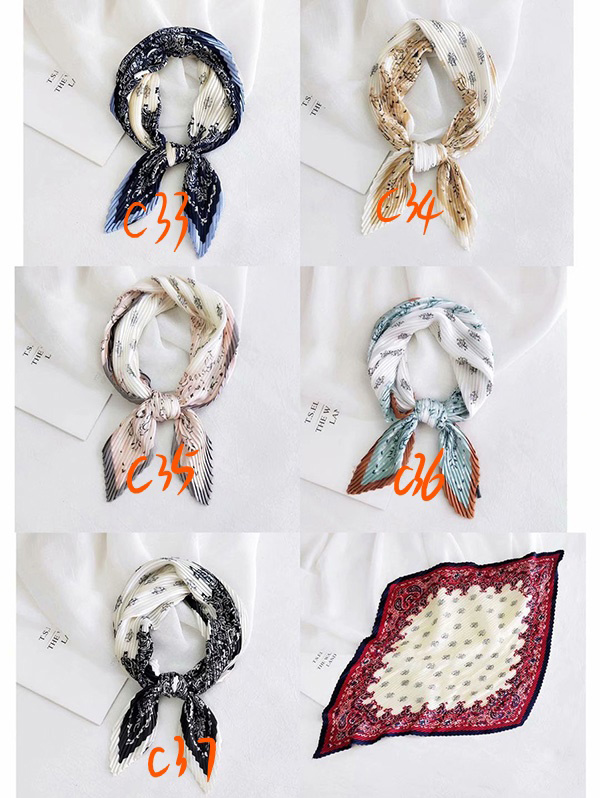 Wholesale pleated bag silk scarf Australia