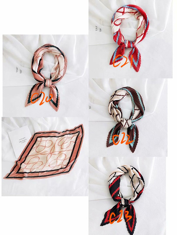 Wholesale pleated bag silk scarf Australia