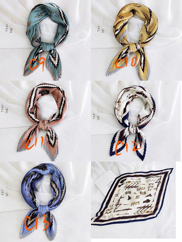 Wholesale pleated bag silk scarf Australia