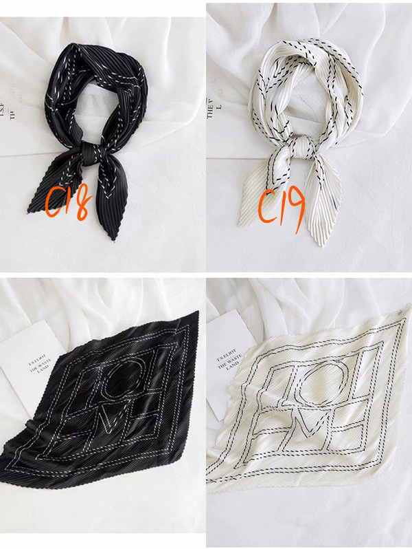 Wholesale pleated bag silk scarf Australia