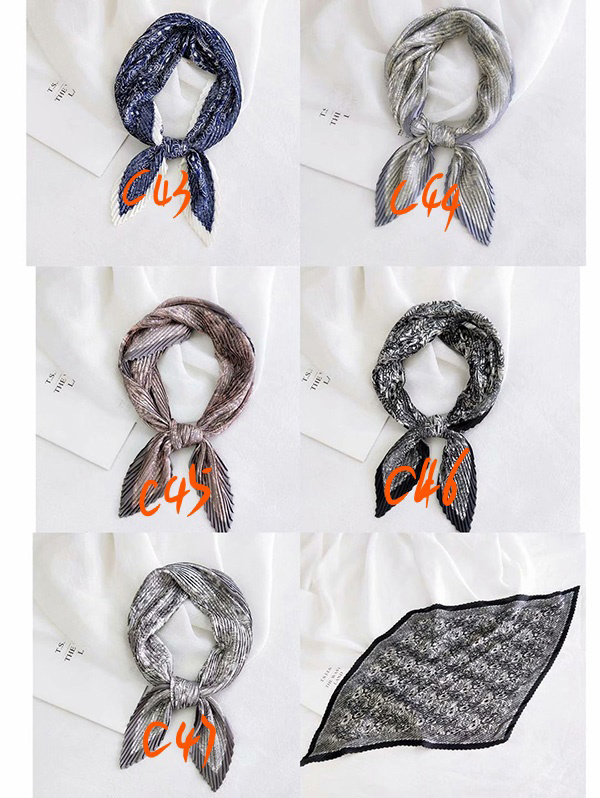 Wholesale pleated bag silk scarf Australia