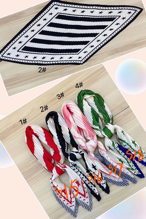 Wholesale pleated women silk scarf Germany