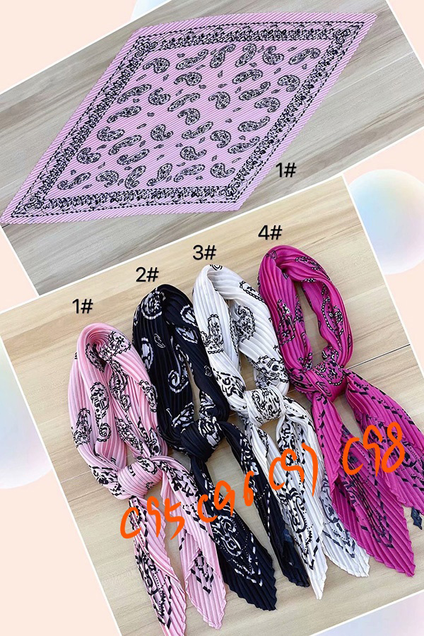 Wholesale pleated women silk scarf Germany