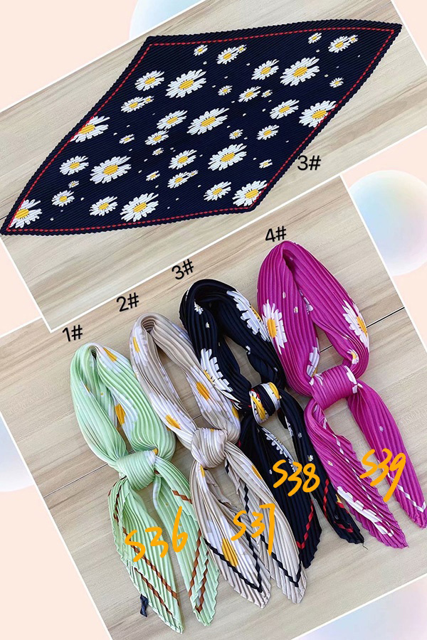 Wholesale pleated women silk scarf Germany