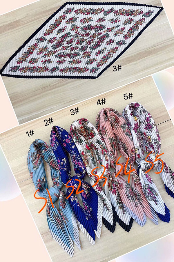 Wholesale pleated women silk scarf Germany