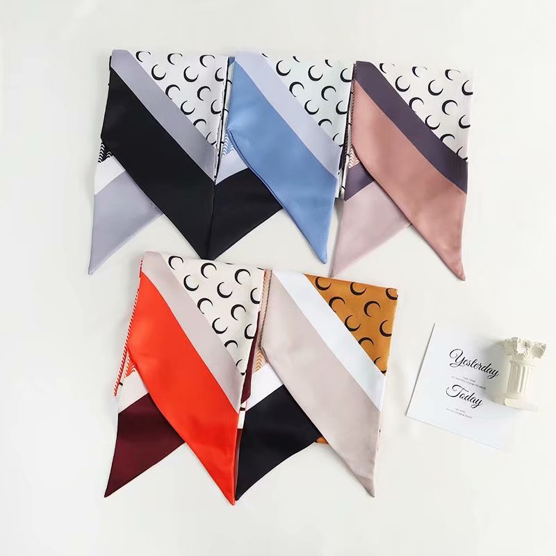 Silk Satin Like Headband Head Hair Scarf for Women
