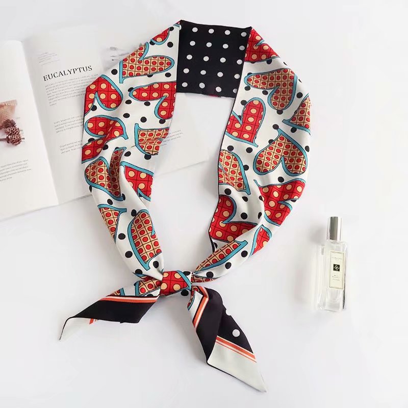 Wholesale Silk women Headband neckTie Scarf