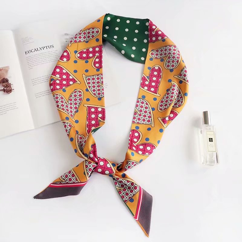 Wholesale Silk women Headband neckTie Scarf
