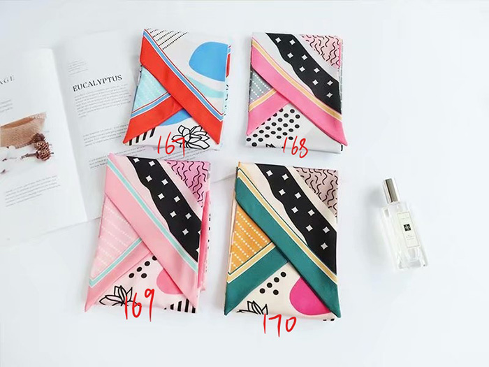 Wholesale Silk women Headband neckTie Scarf