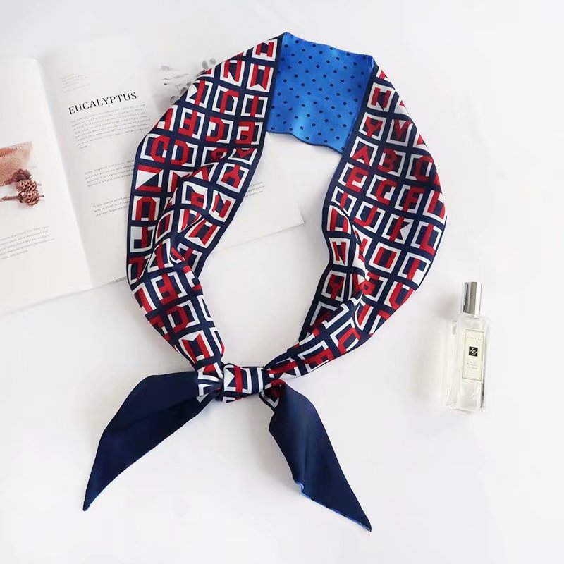 Silk women Headband neckTie Scarf Canada
