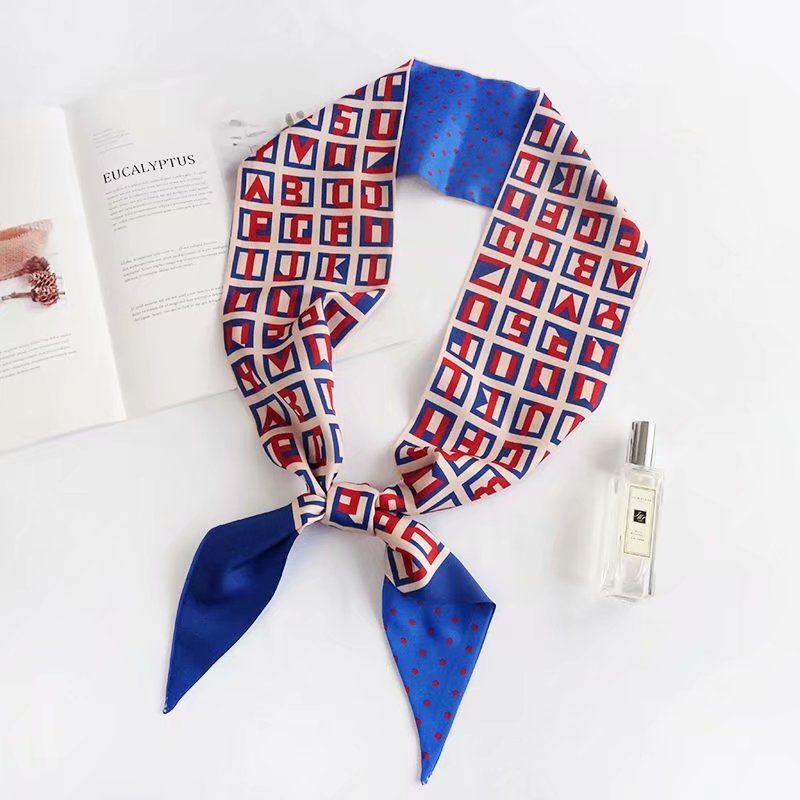 Silk women Headband neckTie Scarf Canada
