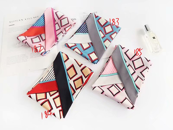 Silk women Headband neckTie Scarf Canada