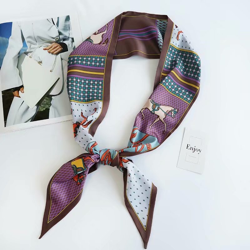 2021 Wholesale Silk Tie Scarf For woman