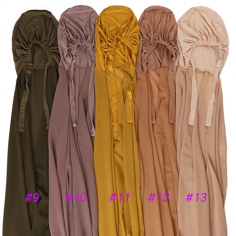Supply Indonesian silk scarf women head scarf manufacturers