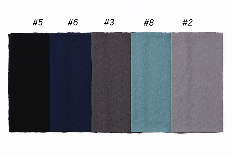 Wholesale hijab Scarf Women crumpled pearl chiffon scarf China sales