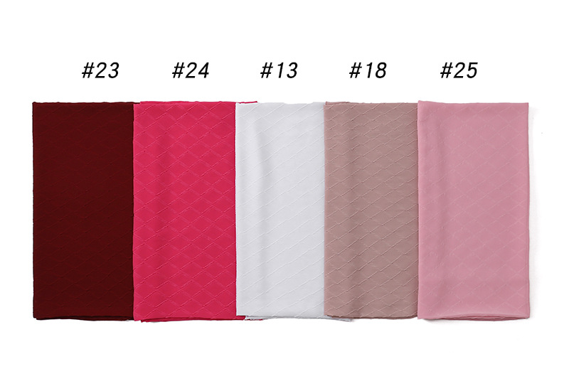Wholesale hijab Scarf Women crumpled pearl chiffon scarf China sales