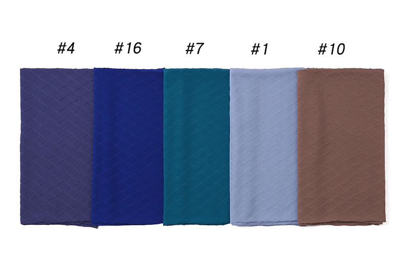Wholesale hijab Scarf Women crumpled pearl chiffon scarf China sales