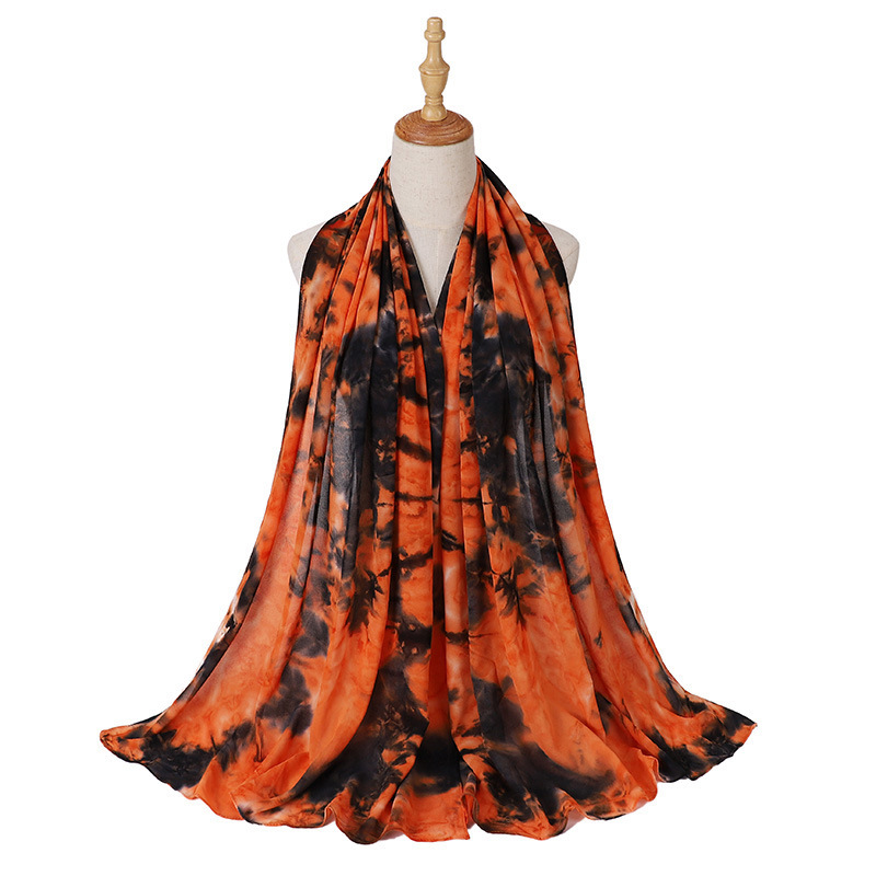 Wholesale hijab Scarf women pearl chiffon color scarf usa supply