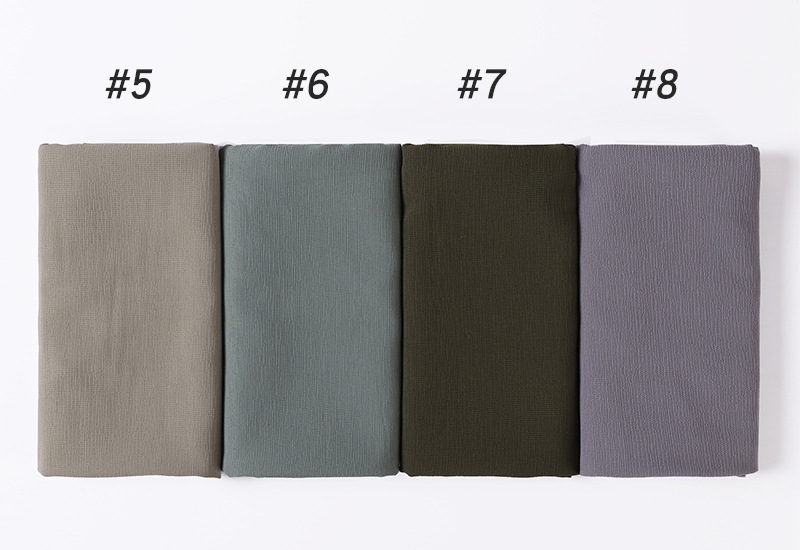 Wholesale Scarves Indonesia Head Scarf Pleated Scarves Supplier