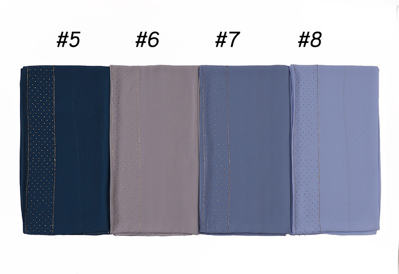 Wholesale Scarf Malaysia Scarf Hot Drill Head Scarf Supplier