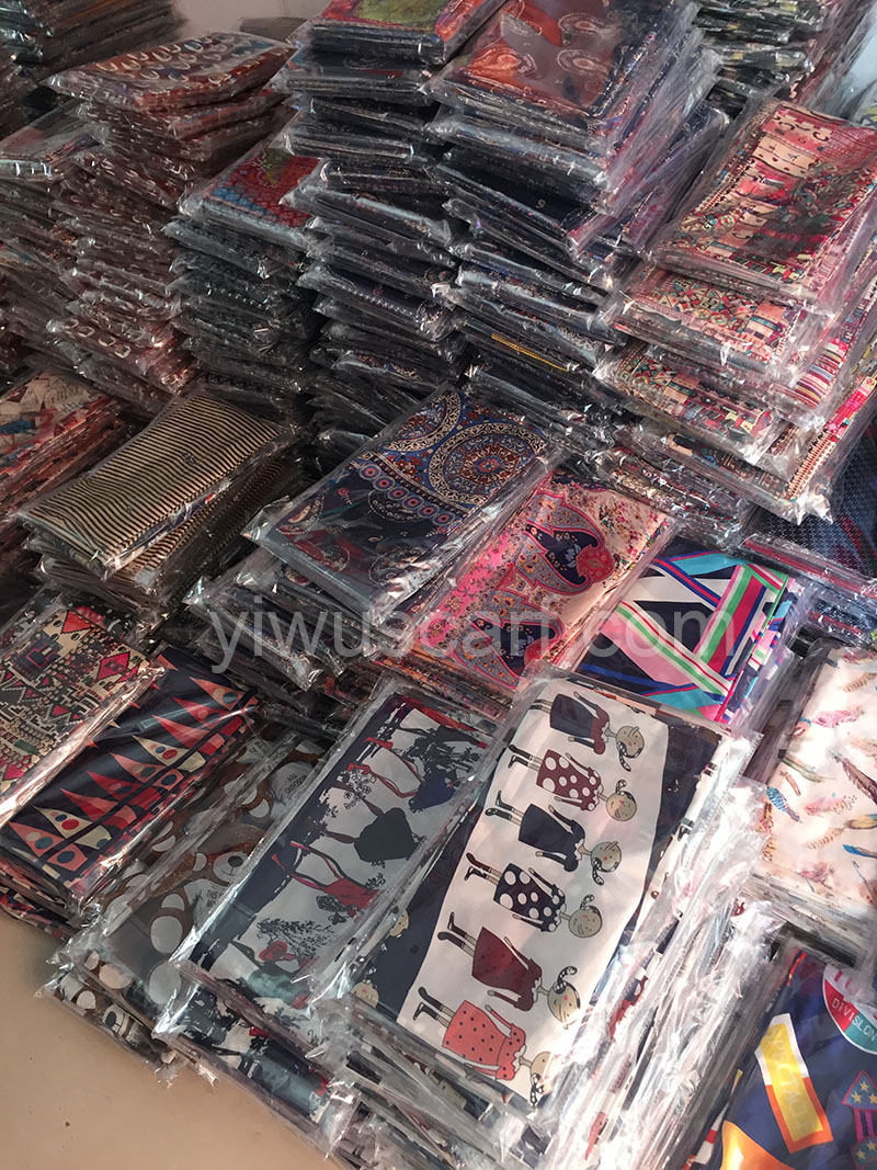 Indonesian customers custom-made printed neckties scarves
