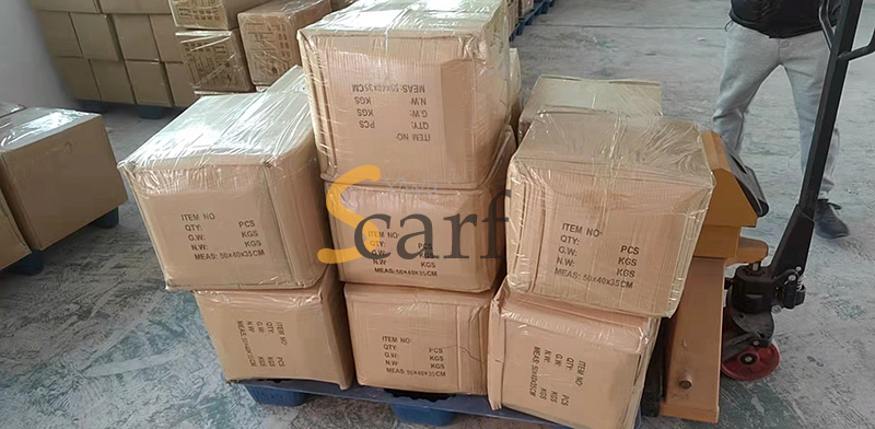 Small scarf 2000pcs packaged and shipped to American customers