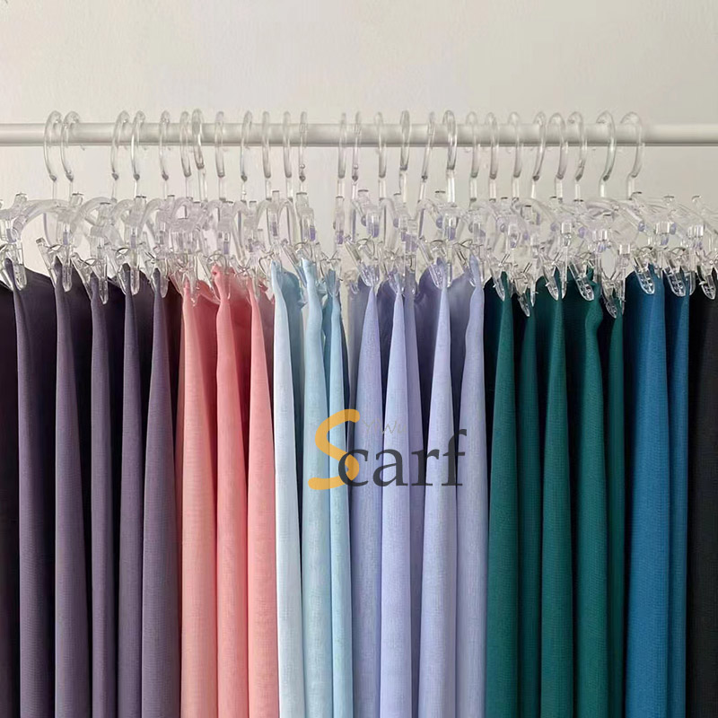Pearl chiffon scarf headscarf US customers customized