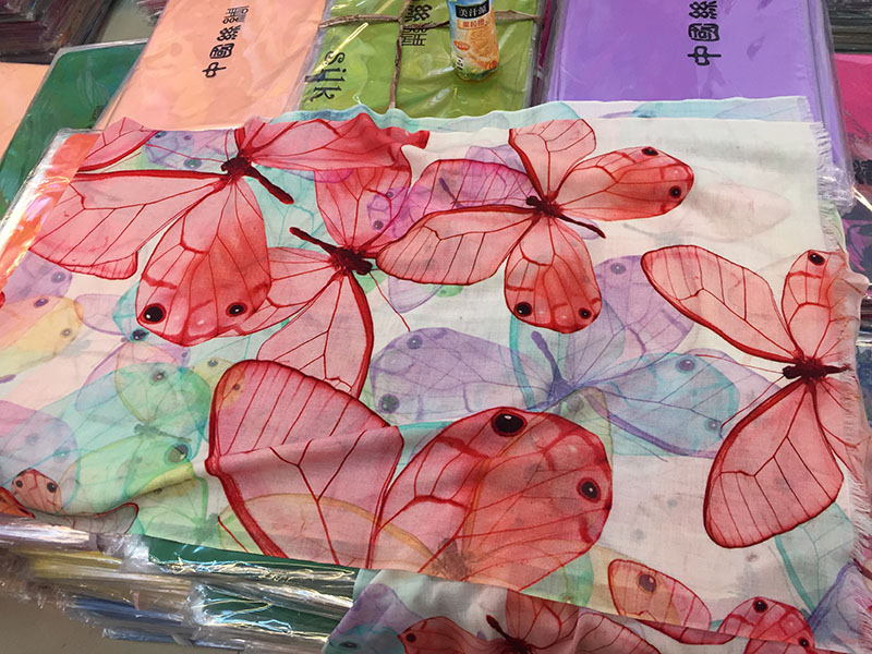 Custom Cashmere Scarf Design Butterfly Scarf