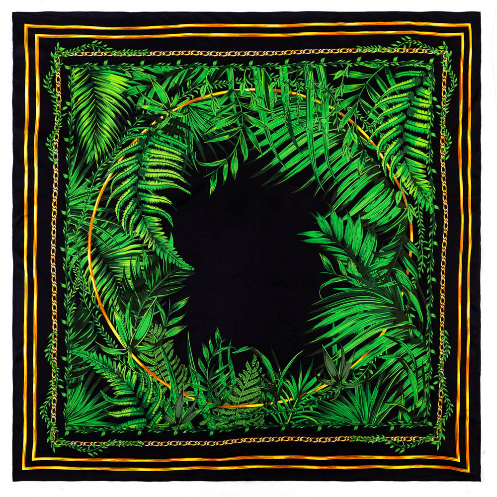 silk square scarf for women 90cm silk scarf