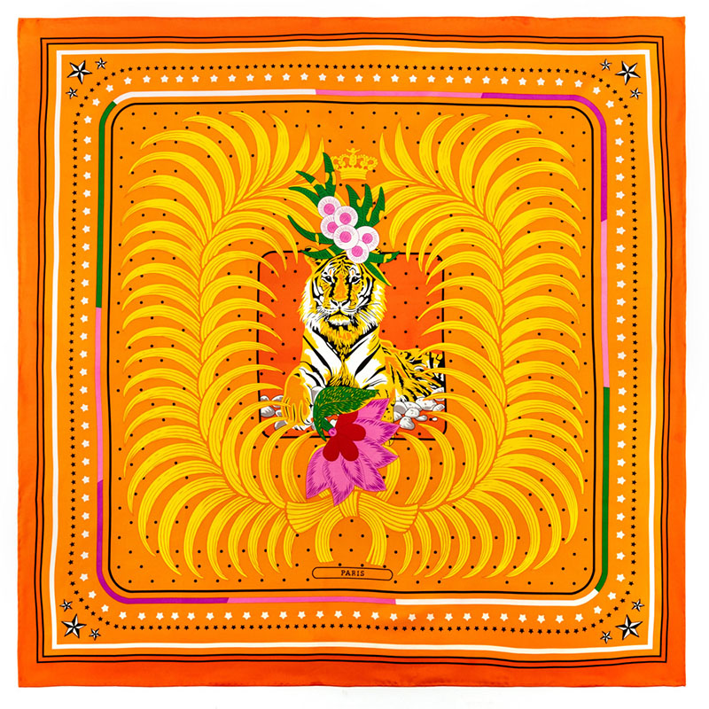 Custom silk scarf printing Nigeria China scarf manufacturers