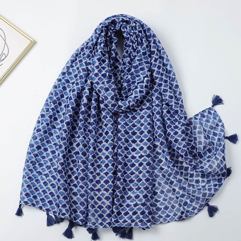Wholesale women print balinese scarf