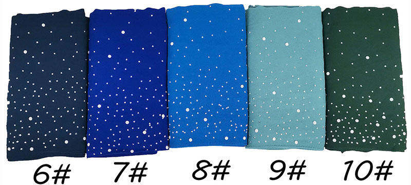 Wholesale Pearl Chiffon Head Scarf
