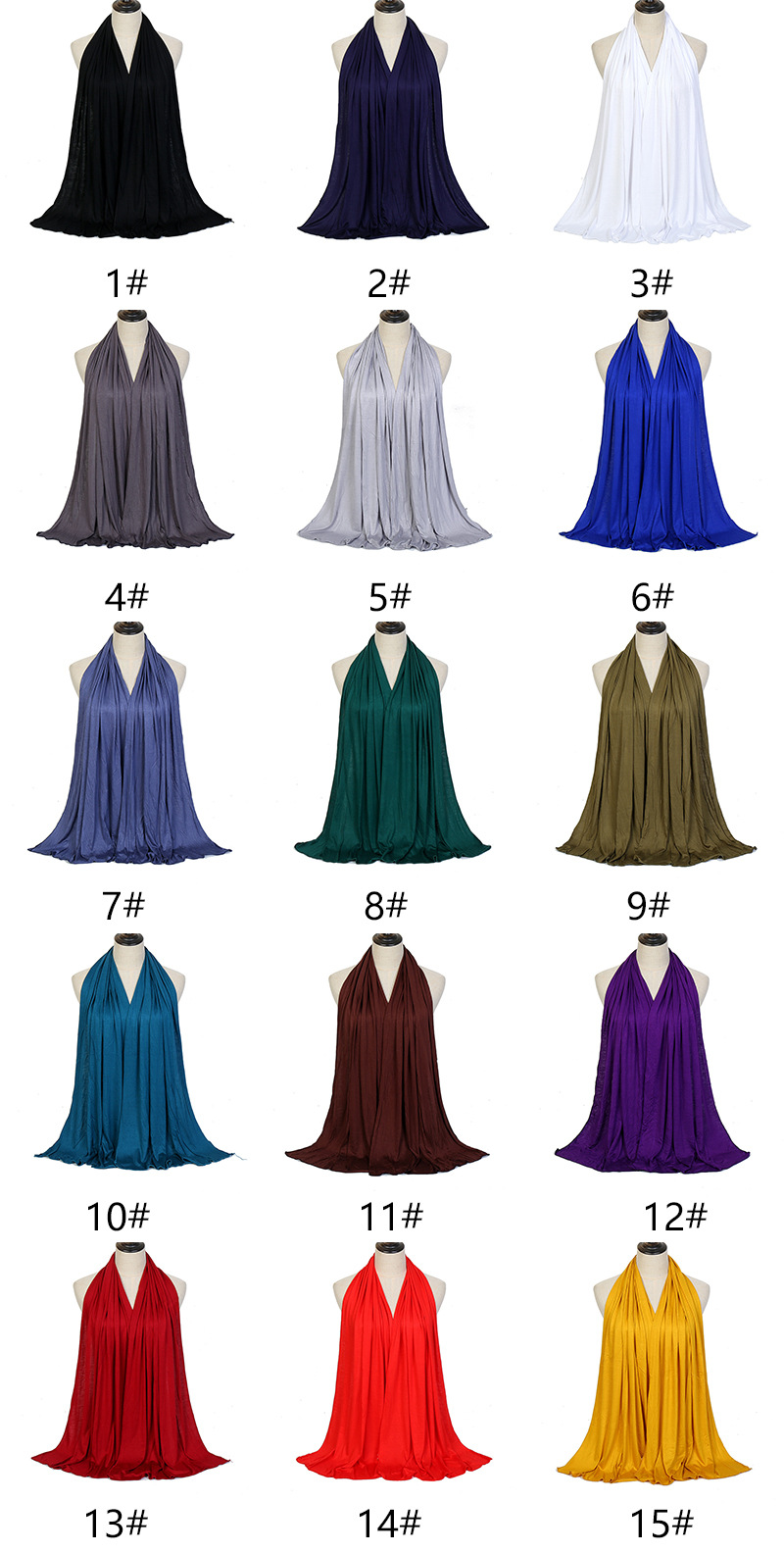 Wholesale cotton headscarf