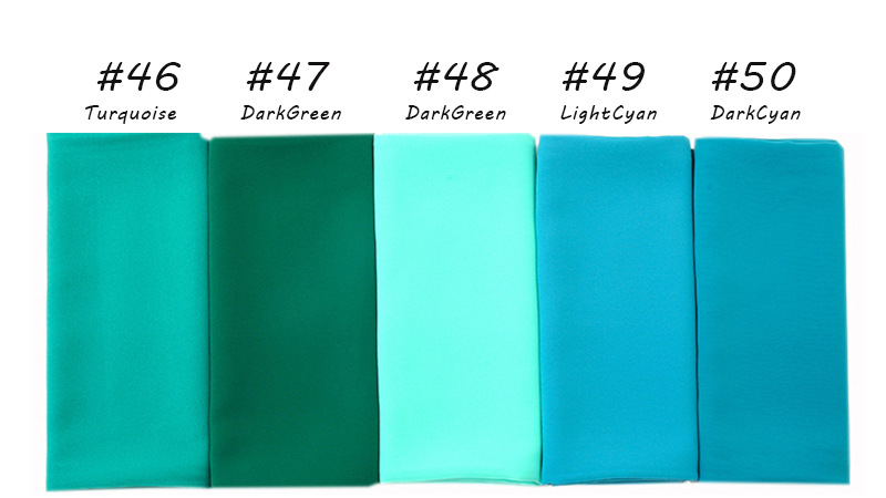 Wholesale Solid pearl chiffon scarf
