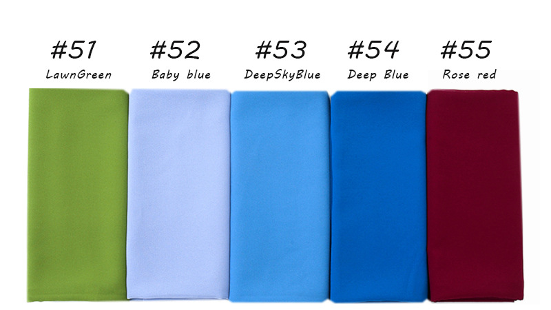 Wholesale Solid pearl chiffon scarf