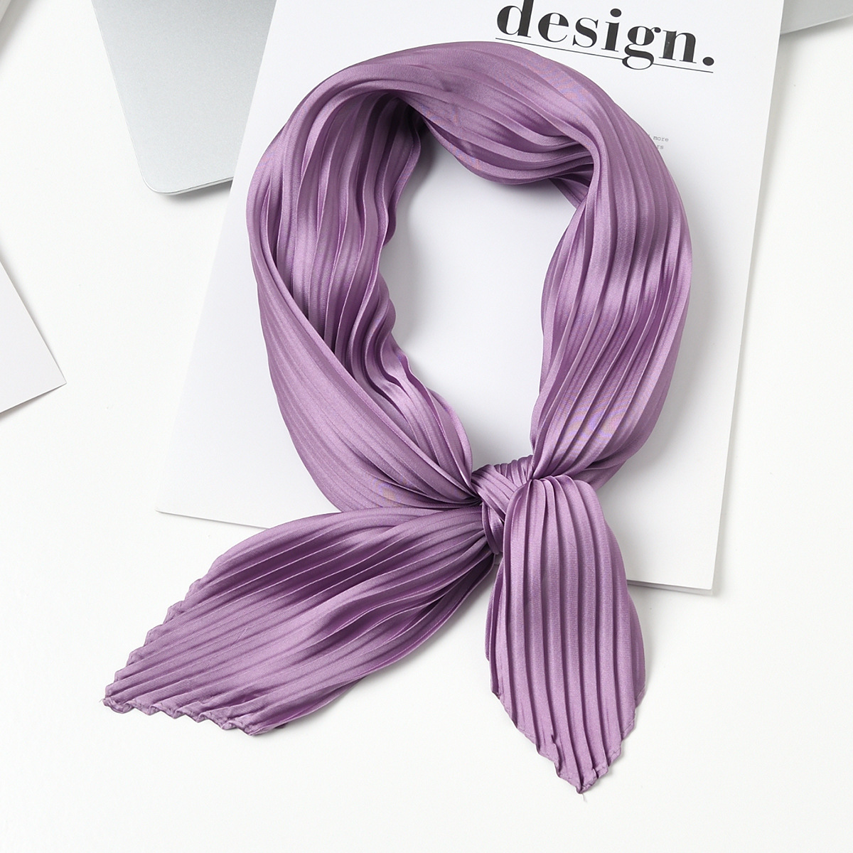 Wholesale silk pleated scarf suppliers