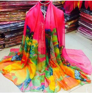 Chiffon long towel large beach towels wholesale