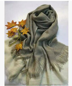 Cape grid tassel imitation cashmere scarf wholesale