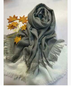 Cape grid tassel imitation cashmere scarf wholesale