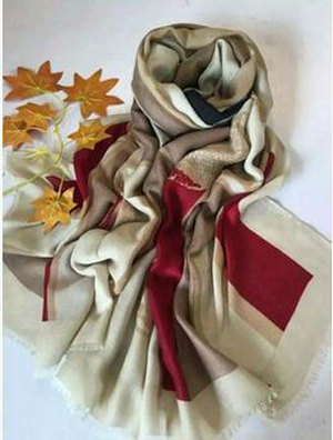 Printed satin plane leisure cotton linen scarf wholesale