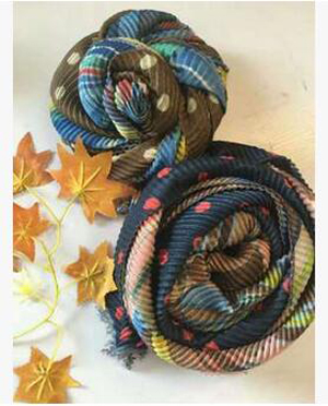 Double-sided irregular pattern printing imitation cashmere scarf wholesale