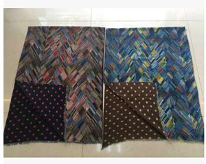 Double-sided irregular pattern printing imitation cashmere scarf wholesale