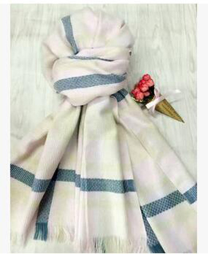 Classic grid imitation cashmere scarf wholesale
