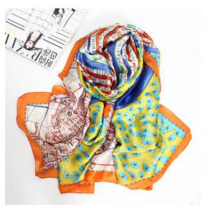 Printing seaside holiday beach towels scarf wholesale