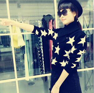 Joker color pure wool knitting scarf wholesale