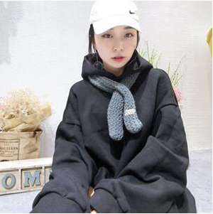 Joker variegated yarn trend long towel woven label scarf wholesale