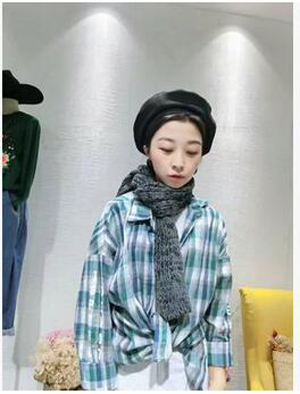 Wool pure color towel woven label scarf wholesale