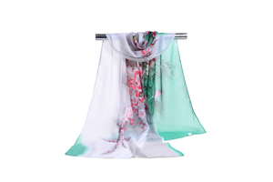Female stitching color chiffon scarf wholesale