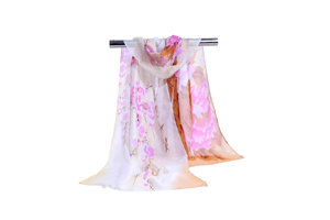 Female stitching color chiffon scarf wholesale