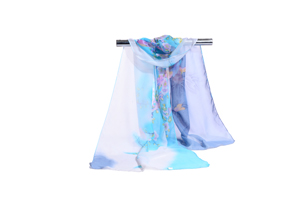 Female stitching color chiffon scarf wholesale